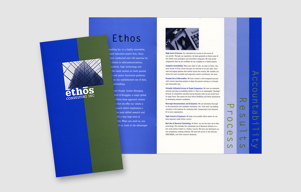 Ethos Consulting brochure