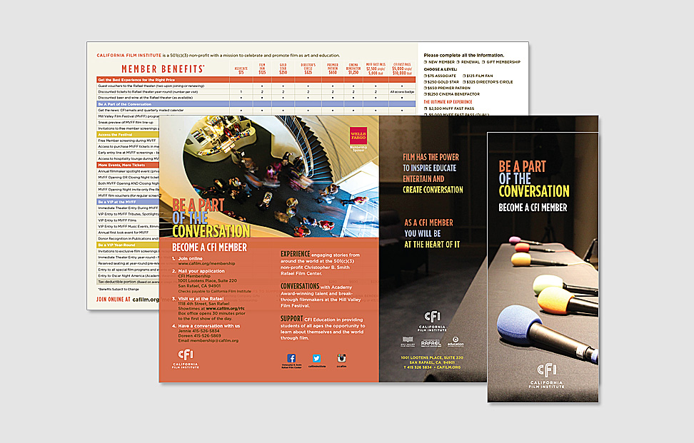 California Film Institute brochure