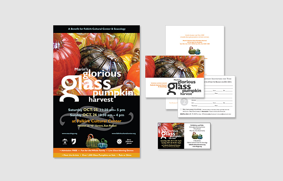 Glorious Glass Pumpkin Event promotion