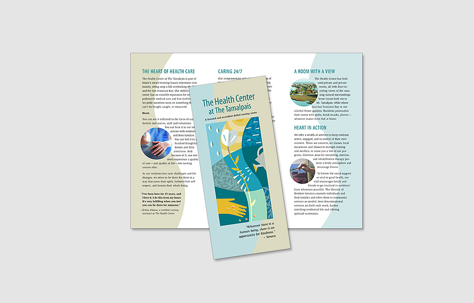 The Tamalpais Health Center brochure